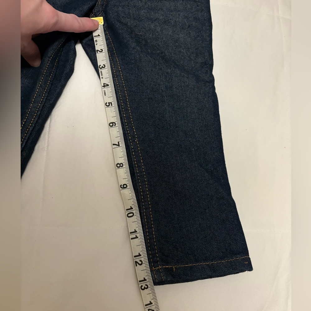 Levi's Dark Blue Straight Kid’s Jeans - Picture 5 of 6